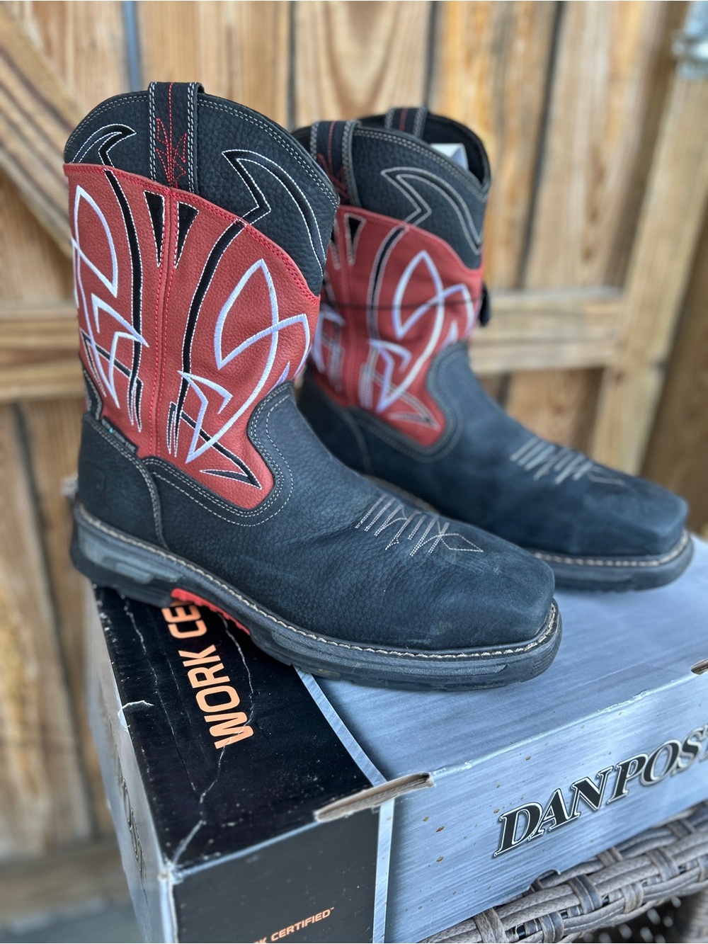 Dan Post work boot certified “the hurricane series”